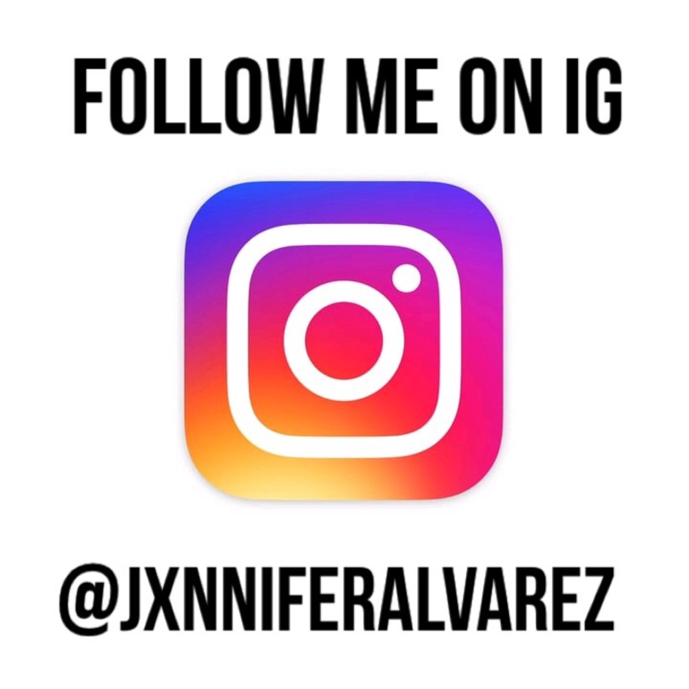 Follow me on Instagram!💕